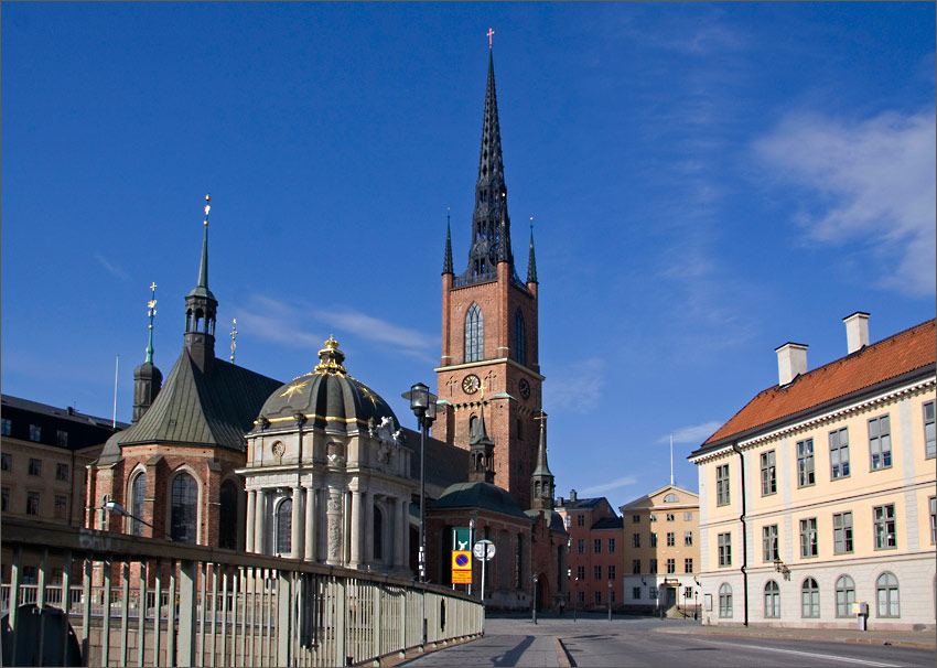 Стокгольм. Церковь Риддарсхольмкиркан. Фото